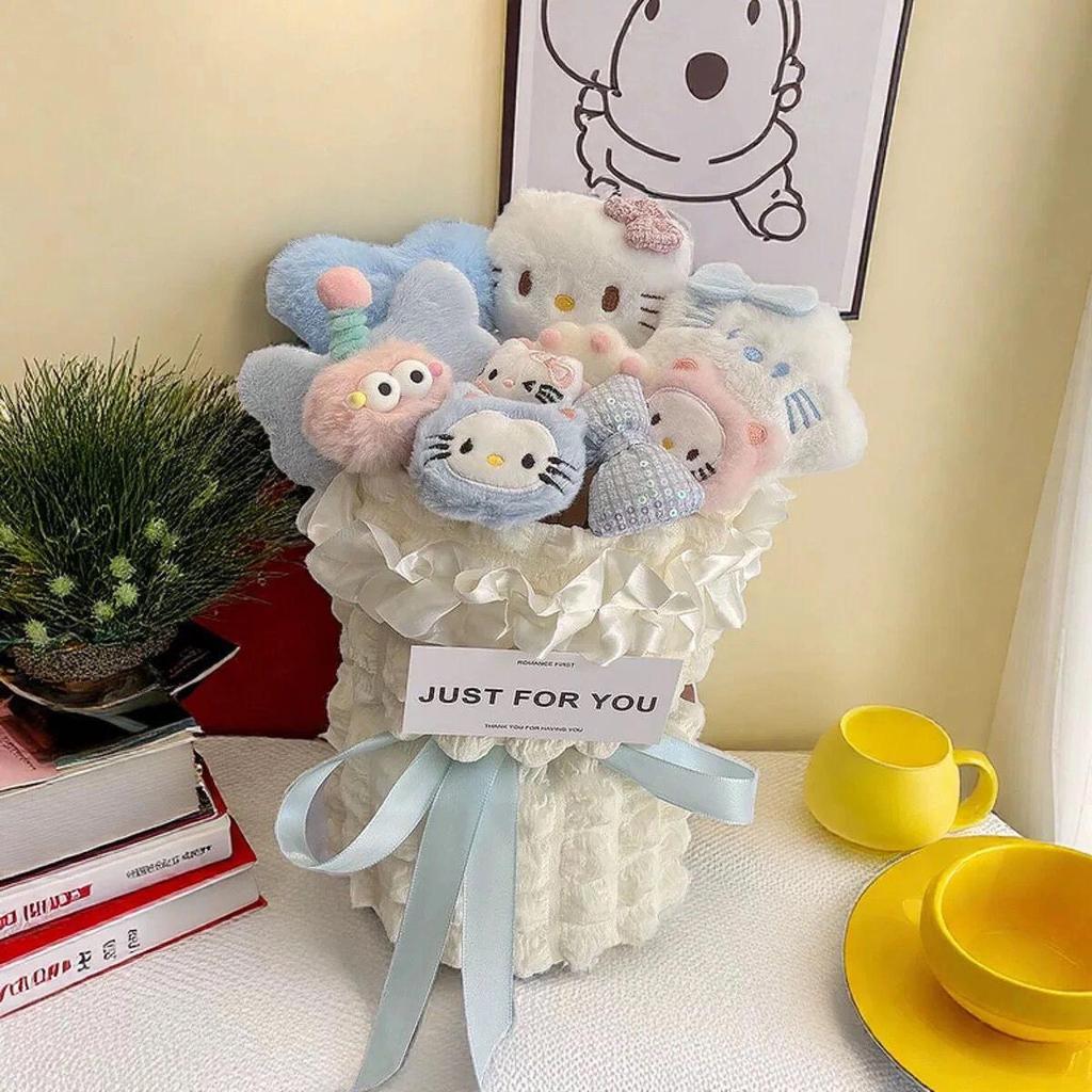 Birthday and Graduation Gift: Cinnamoroll Flower Bouquet Toy for Girls and Best Friends