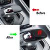 SENSHINE Gear Shift Knob Head Cover for Dodge Charger Accessories 2015- Challenger 2015-2024 Durango 2016-2025 2026 ABS Interior Shell Ert Decoration