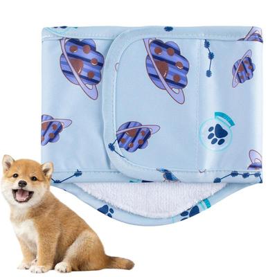 Dog Diapers Reusable Male Boy Doggy Wraps Panties Waterproof Reusable Pet Pants Marking Potty Training Belly Wrap For Small
