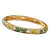 Retro Light Luxury Hollow Enamel Daisy Flower Single Layer Fashionable Simple Bracelet