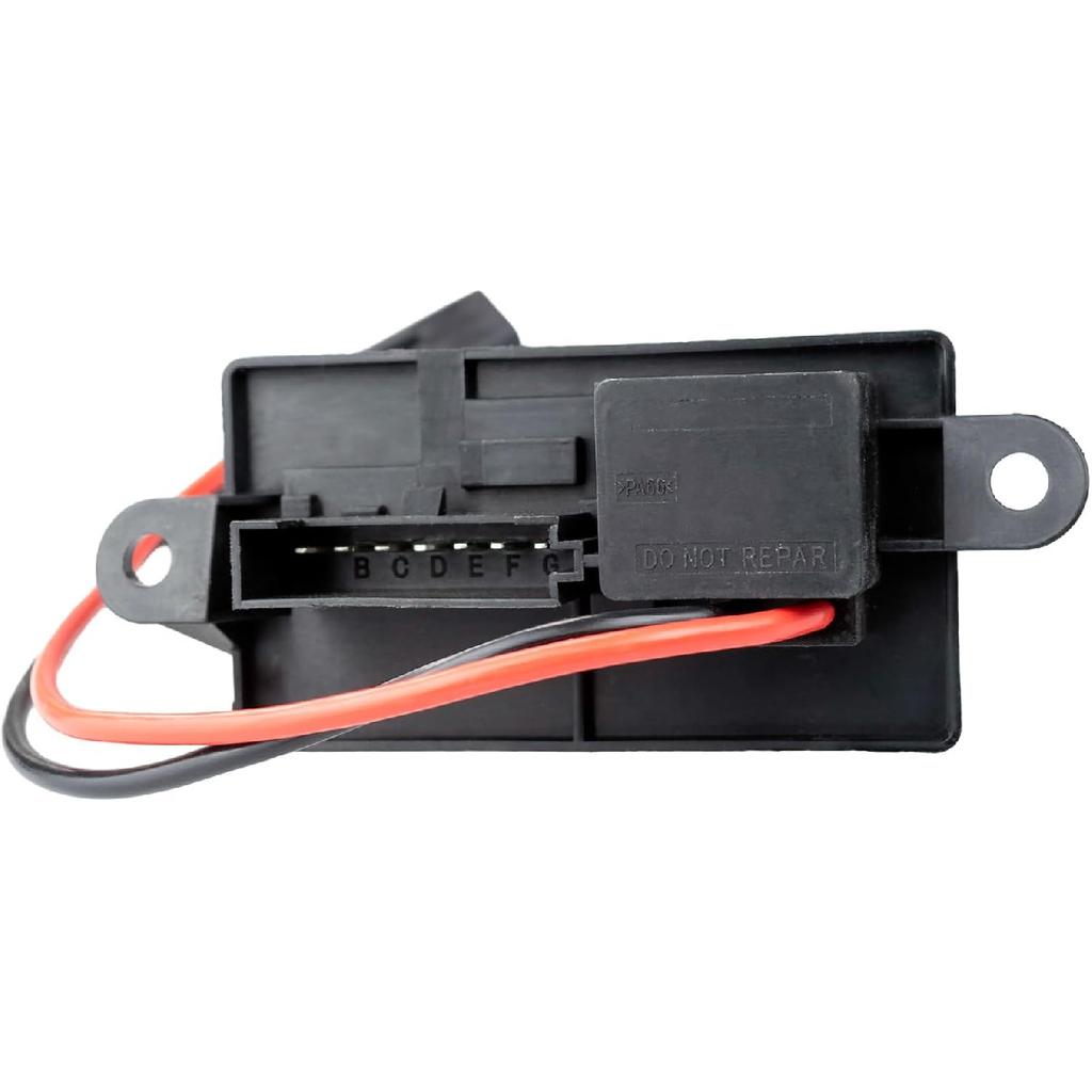 Front AC Blower Motor Resistor HVAC Heater A/C Kit For Chevy Silverado 1500 2500 Tahoe Avalanche Suburban, GMC Sierra Yukon XL, Cadillac Escalade,