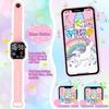 Play Purse for Girls Toddler Purse Pretend Makeup Princess Toys for Kids with Handbag Phone Wristwatch Silk Scarf Birthday Gift