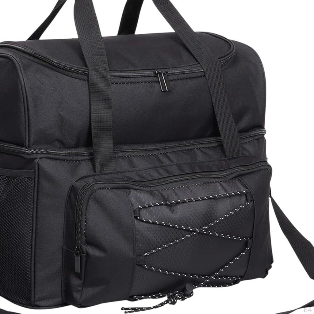 2 Ball Bowling Bag Tote Carry for Women Men Practical Padded Holder