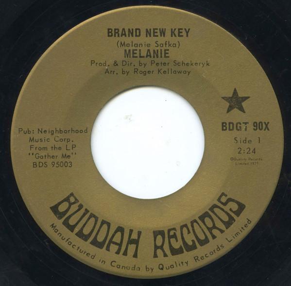 

7-дюймовая пластинка MELANIE Совершенно новая Key BDGT90X ЗОЛОТОЕ СОКРОВИЩЕ Канада Рок Б/у