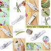 Modern White Kitchen Bean Cutter Multi-functional Bean Strip Slicer Perfect For Home Cooking