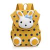 Cute Rabbit Canvas Backpack for Girl, Lightweight Preschool Kindergarten School Bag, for Little Girls 3-7 Years