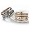 Natural Stone Leather Bracelet for Women Charm Retro Multilayer Crystal Snake Skin Wide Bracelets & Bangles Jewelry Gifts