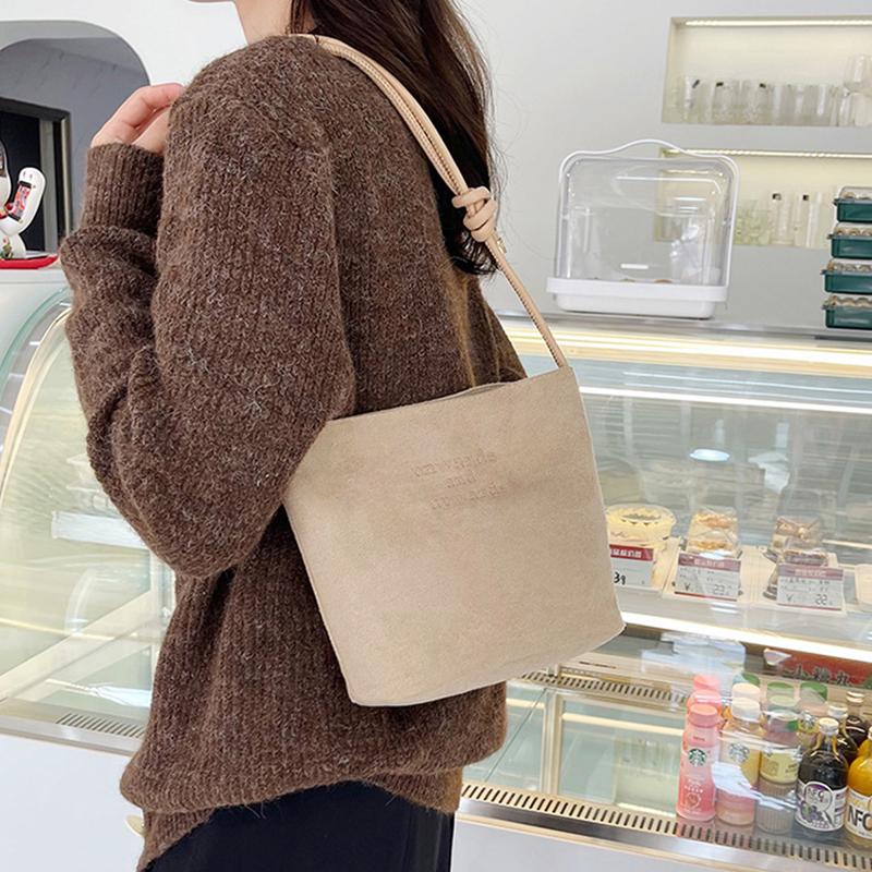 Stilvolle und geräumige Beuteltasche, Schultertasche, Unterarmtasche für den täglichen Gebrauch, mehrfarbige Retro-Umhängetasche für Damen