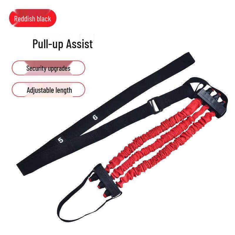 Adjustable Doorway Pull-up Bar Resistance Band Set One Size