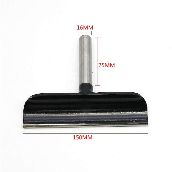 5.9 Inch Lathe Tool Rest Woodworking Lathe T Type Tool Post Round Handle Tool Post For Wood Turning Lathe Turning Tool Rest