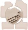 PREMIUM Beige Floor Mats For: Daihatsu Cuore VI Hatchback 2003-2007