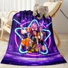 Dance Party Stars Blanket Comfortable Great for Chair Bed Couch Four Seasons Multipurpose Modern Style Best Holiday Gift for Friends Family