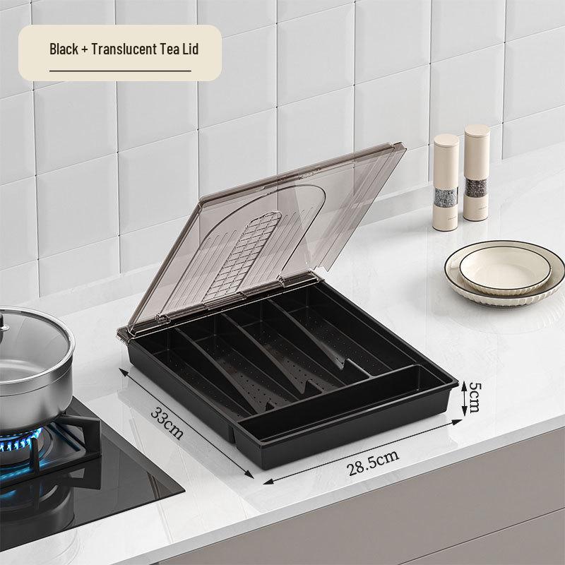 Kitchen Drawer Organizer for Cutlery and Utensils