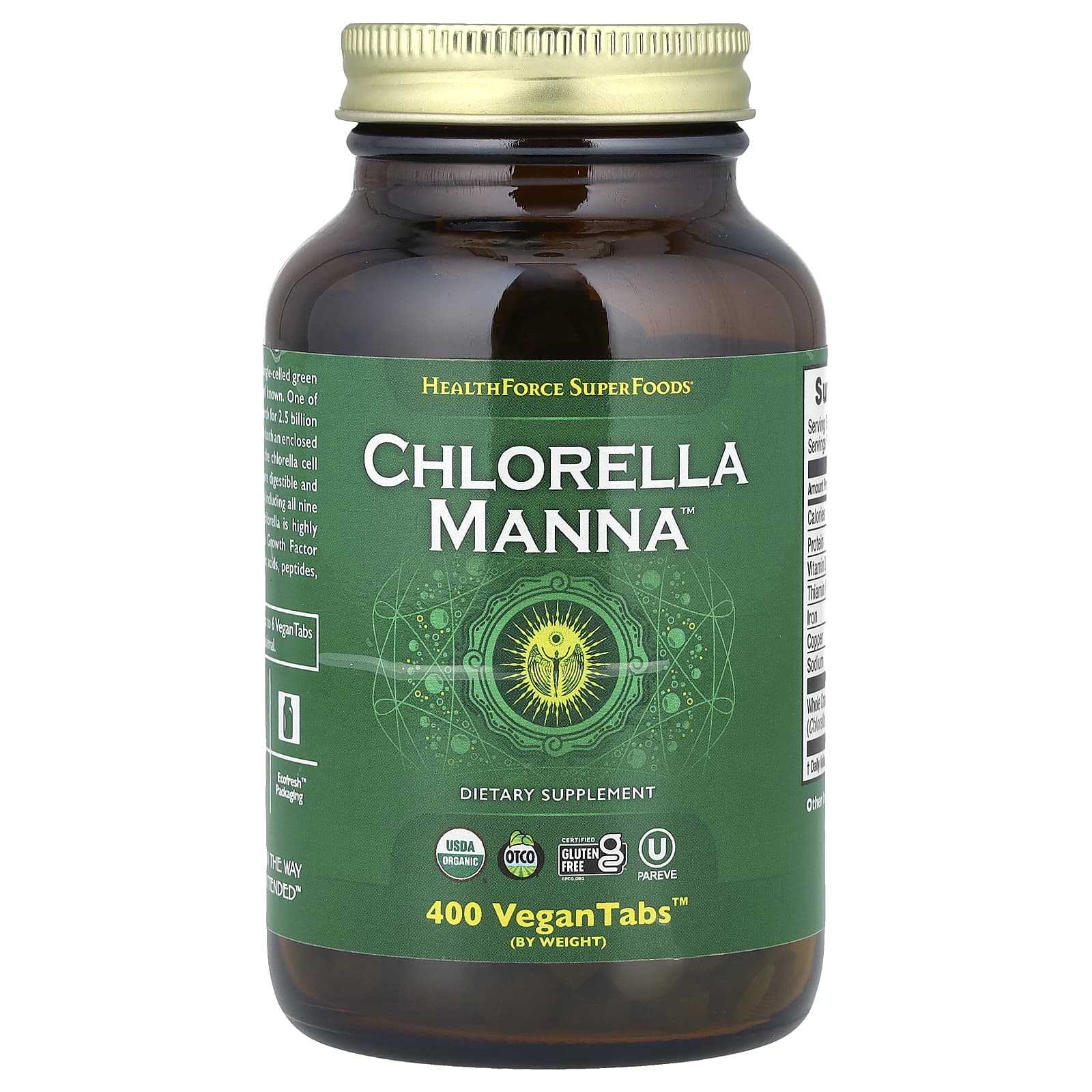 

Chlorella Manna™, Vegantabs™ 400