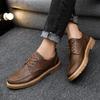 Scarpe da Uomo Lusso Pelle Casual Oes Moda Brogue Scarpa in Pelle Classiche Scarpe Eleganti da Uomo con Lacci Oxfords Scarpe da Uomo