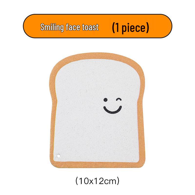 Absorbent Wood Pulp Cotton Dishwashing Sponge Scrubber