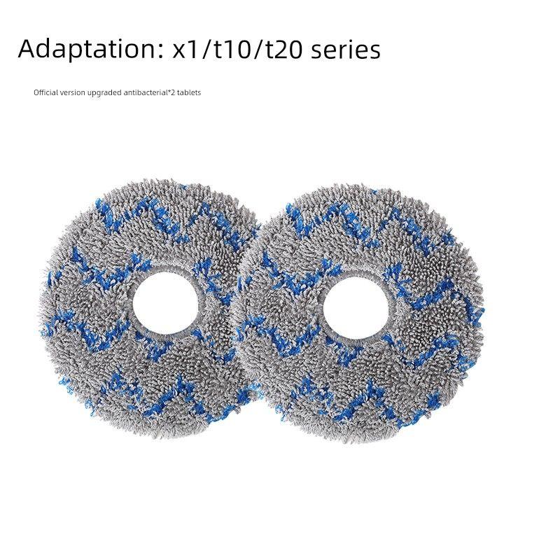 Compatible with Ecovacs Deebot Accessories X1/T5/T8/T9/T10/T20 Roller Brush, Filter, Dust Bag, Cleaning Fluid, Consumables