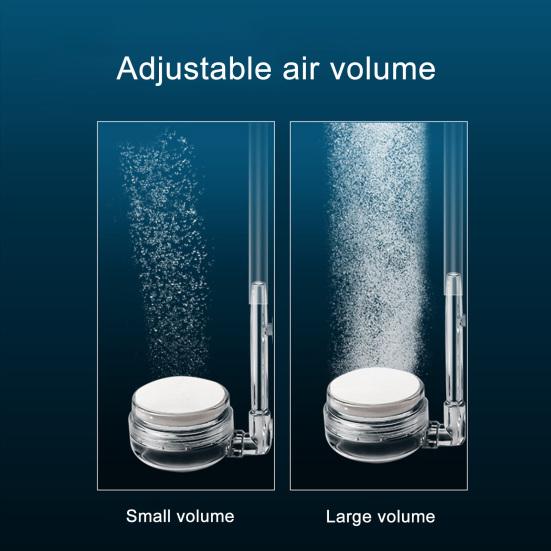 Aquarium Air Stone with Control Valve High Dissolved Oxygen Rate Ultra Silent Hydroponic Fish Tank Oxygen Diffuser for Aquarium