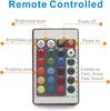 Underwater LED Remote Control Aquarium Light - Multicolor Atmosphere for Fish Tanks and Bathtubs