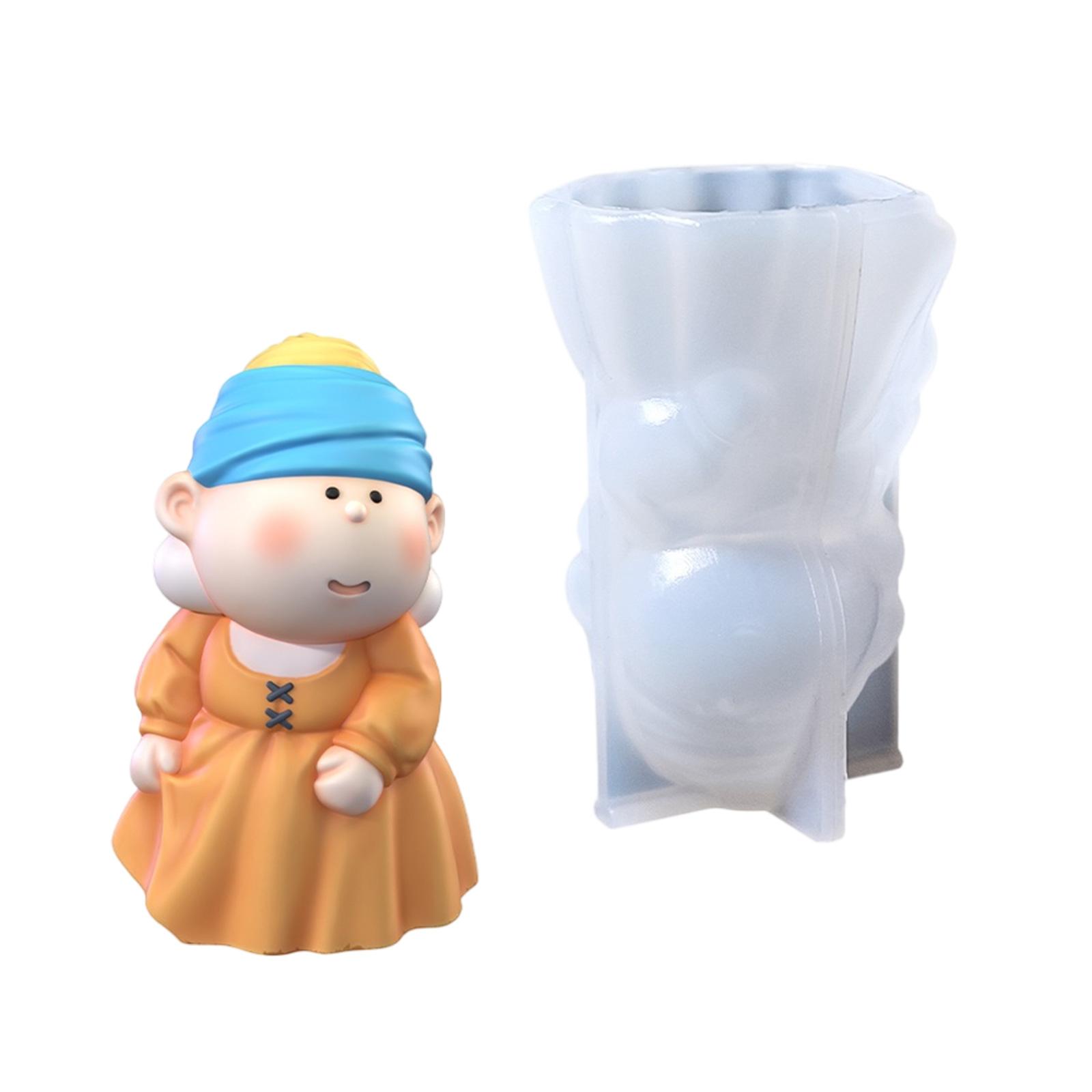 

Silicone Candle Making Mold with Detachable Art Easel Artistic Hand-Making Moulds Perfect for Car Home Decoration Craft 2