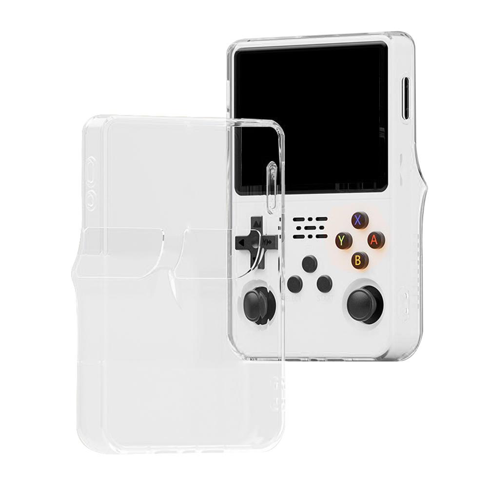  for R36s Protective Case Transparent Handheld Game TPU Cover for R36s Soft Shell Shell Integrat R7V1