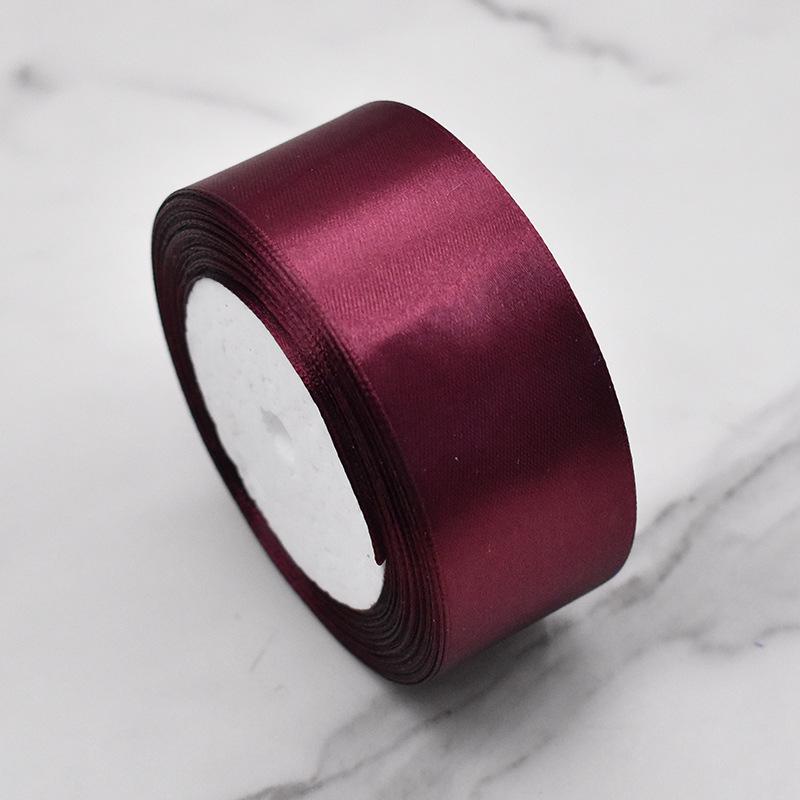 Hanfan 4cm Satin Ribbon for Wedding, DIY Crafts, Cake Decoration, Fresh Flowers & Gift Packaging.