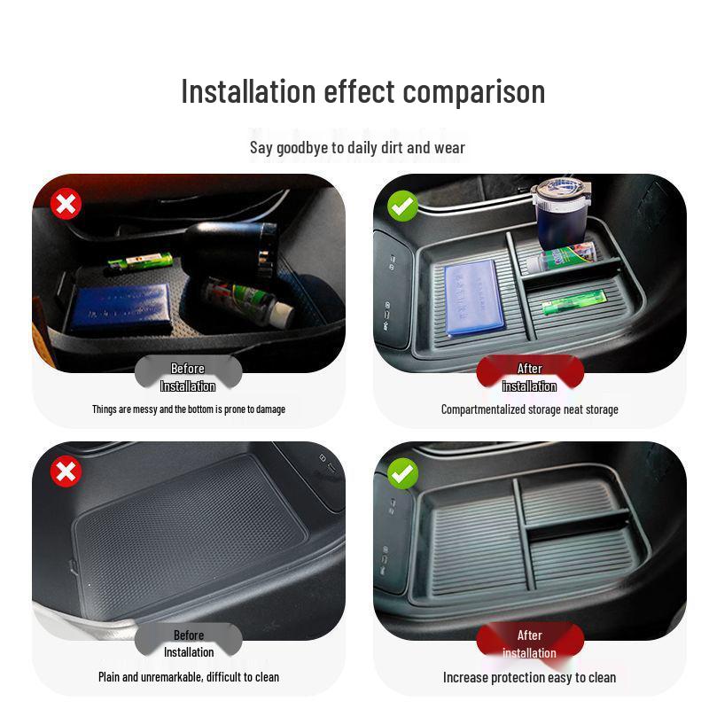 Zeekr 7X 2024-2025 Car Console Storage Box & Interior Accessories.