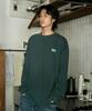 MINIMALPROJECT Transition Pigment Oversized Long Sleeve T-Shirt Mlt117 [Bluegreen]