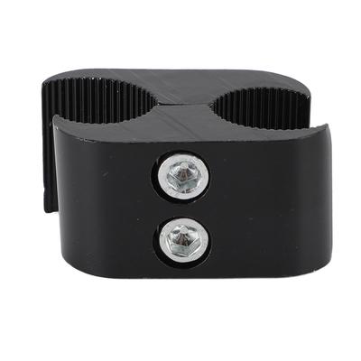 Wheelchair Pipe Clamp Multi Purpose Sturdy Alloy Wheelchair Umbrella Stand Footrest Accessory Clamp