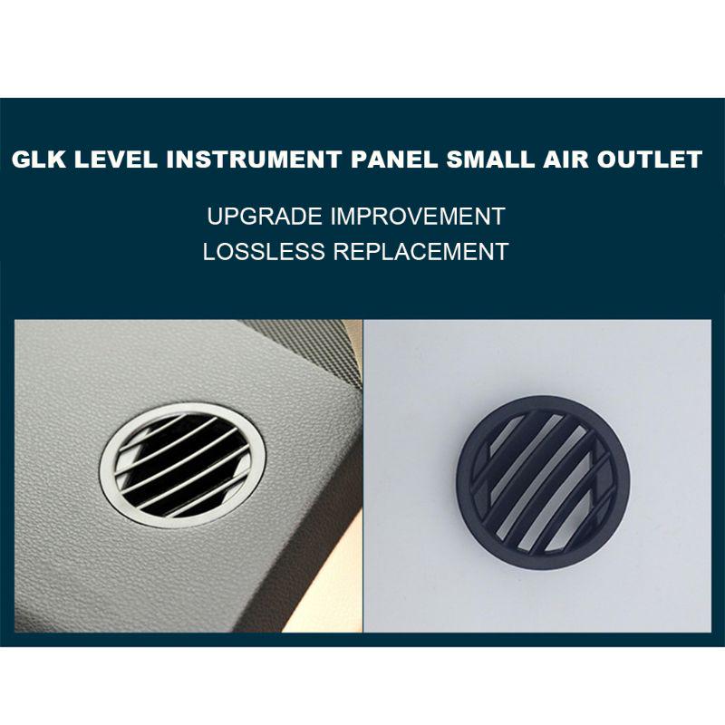 Auto Instrument Panel Small Outlet Grille Round Air Conditioning for Benz X204 GLK260 GLK280 GLK300 350 400