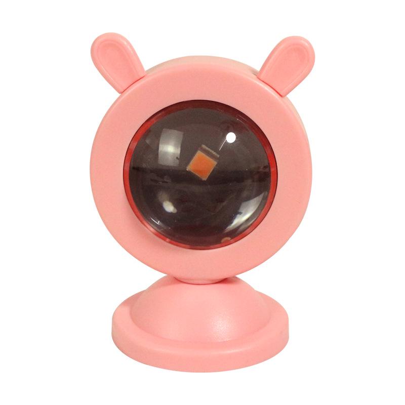 Creative RGB Color-Changing Sunset Projection Lamp - USB Powered