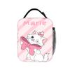 Maries Cat Insulated Lunch Bags Cooler Bag Reusable,Meal Container Cute Kitten Anime Large Tote Lunch Box Food Bag