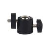 3/8 Metal Rotating Pan Tilt Head with Phone Holder & Tablet Tripod Mount for Live Broadcasts