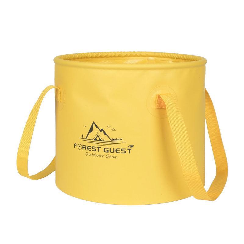 Portable Telescopic PVC Water Storage Bucket for Camping & Fishing