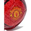adidas Manchester United Size 1 Soccer Ball Synthetic Leather Machine Stitched Soccer Ball Unisex Red Black IA0923