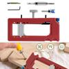 Door Hinge Jig Hole Opener Professional Door Hinge Installation Kit Precision Router Template Door Lock Hole Opener Locator