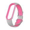 Silicone Strap for Xiaomi Mi Band 3 4 5 6 7 Bracelet Sport Miband 6 7Replacement Wristband Double Buckle Correa Belt Accessorise