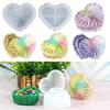 Resin Molds Silicone Ashtray Molds Ashtray Mold Heart Shaped Jewelry Storage Box Mold Resin Casting Epoxy Ashtray Moulds