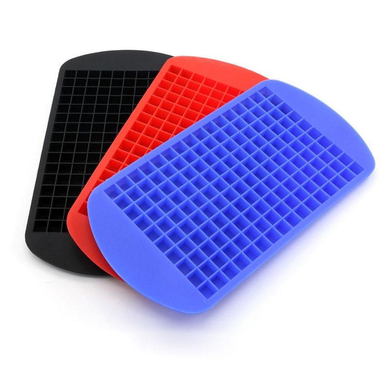 Premium Quality 160-cell Ice Cube Tray Silicone Mold For Effortless Ice Making