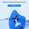 Swimming Training Paddles for Children and Adults with Comfortable Adjustable and Hydrophobic Structure to  Performances