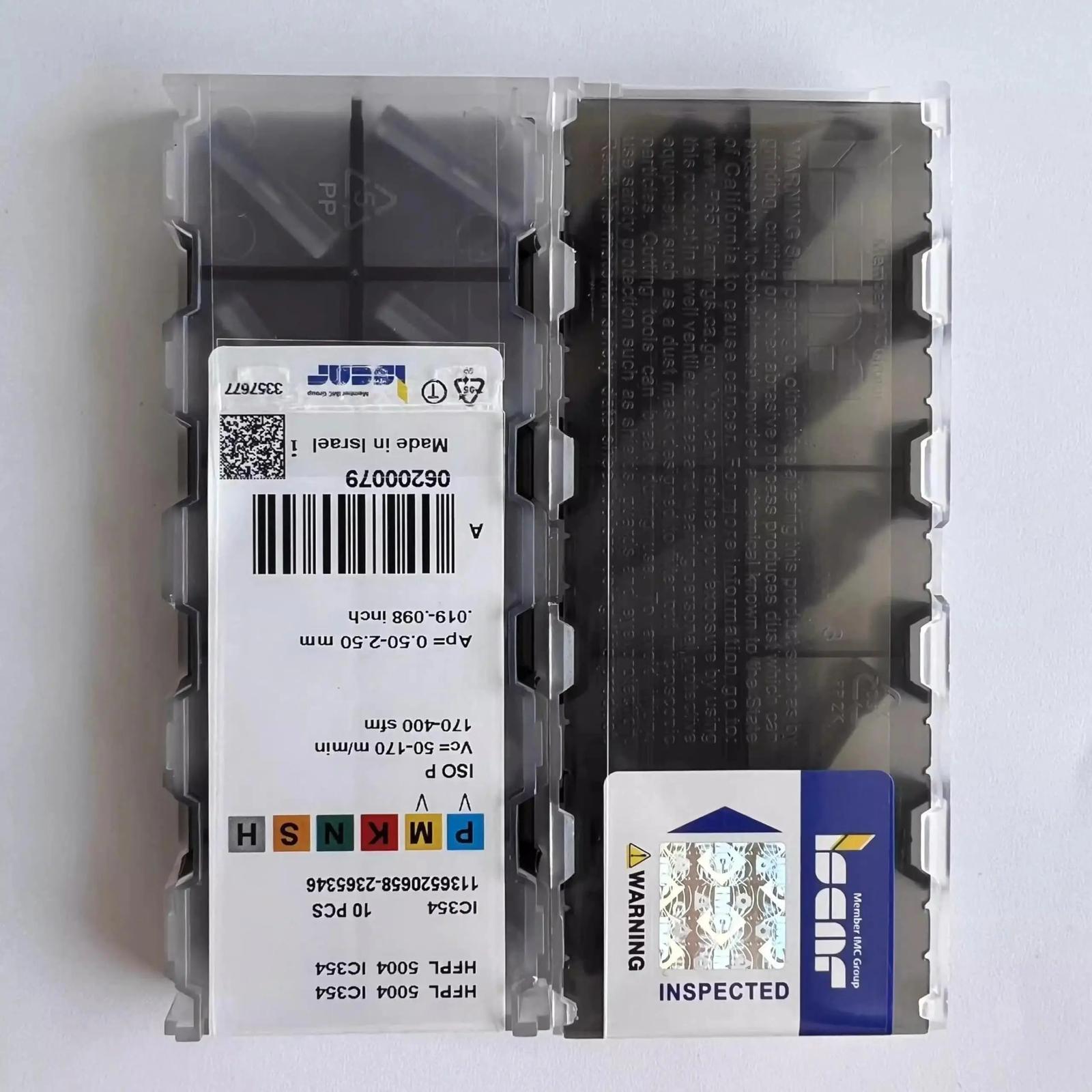 

ISCAR / HFPL5004 IC354 Industrial indexable carbide inserts 10 Pcs