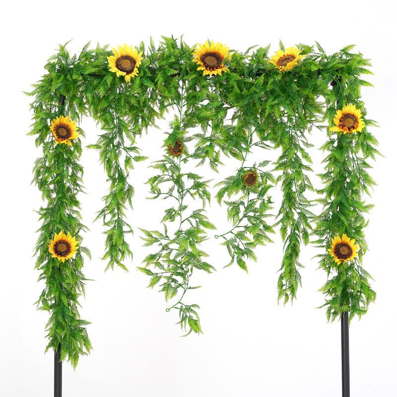 Wall Mount Vine Plant Decoration For Home Office Living Room Gift Fashion