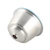 Refillable Coffee Capsules Stainless Steel Coffee Maker Pod Filters Cup 0.35oz Capacity for Dolce Gusto EDG466 EDG606