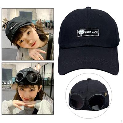 Sonnenbrille Baseballkappe Brille Schirmmütze Foto-Requisiten Atmungsaktiver Hut Hip-Hop-Maske für
