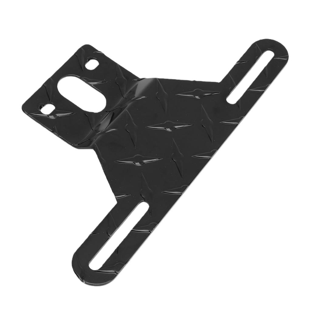 Trailer License Plate Light Bracket Holder with Mount Hole Universal Aluminum Alloy for Trailer Car RV Truck