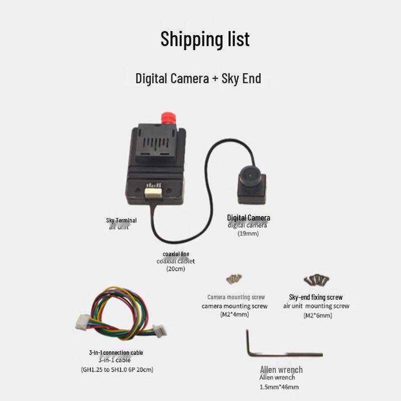 SKYRUSH HD LINK V2 FPV Drone Fiber Optic Digital Video Transmission System