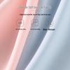 Damen Schwarzes Sommer Eis Seide Nahtloses Rundhals Tanktop Blickdicht