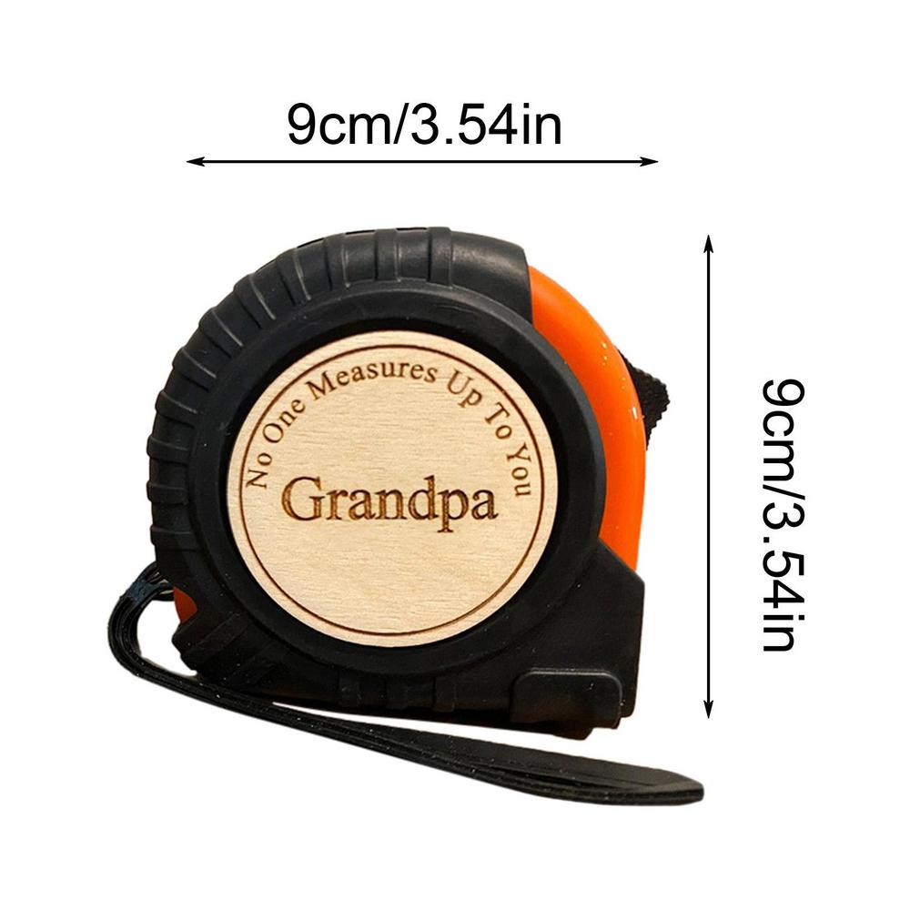 Tape Measure for Fathers Day Custom Engraved Measuring Tape Dad Grandpa Men Gift 10ft Retractable Tape Measure Tool