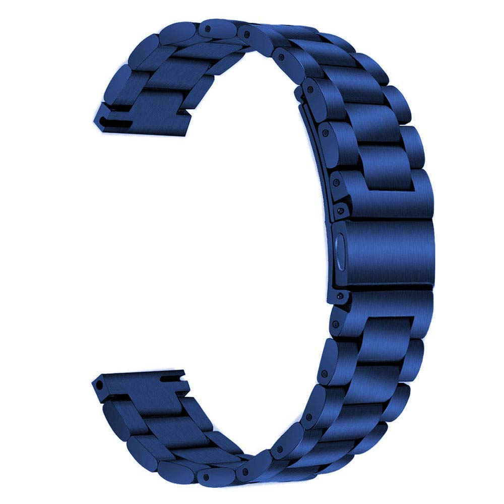 20mm/22mm Band For Amazfit GTS/2/3/4/2e/GTS2 Mini/GTR2/2e/stratos/3/4/47 Stainless Steel Watch Bracelet Correa Amazfit Bip Strap