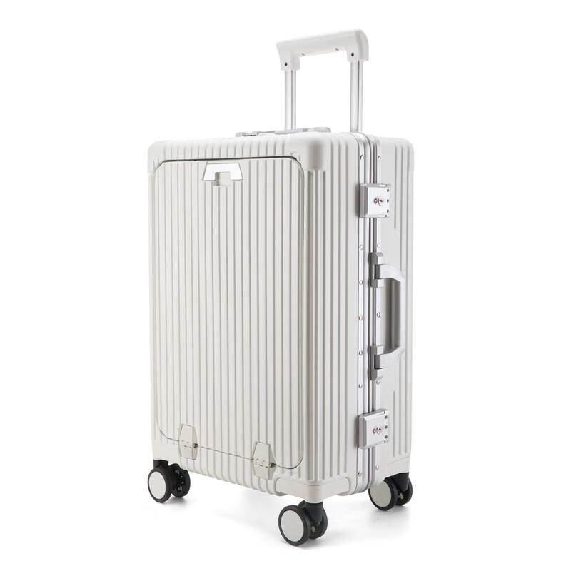 Tymon 20-inch Front-Opening Aluminum Frame USB Charging Luggage 20 inches